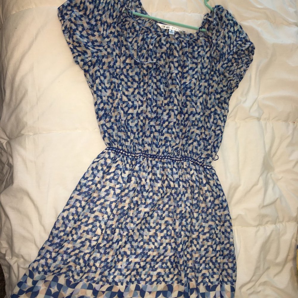 Patterned Women's Mini Dress